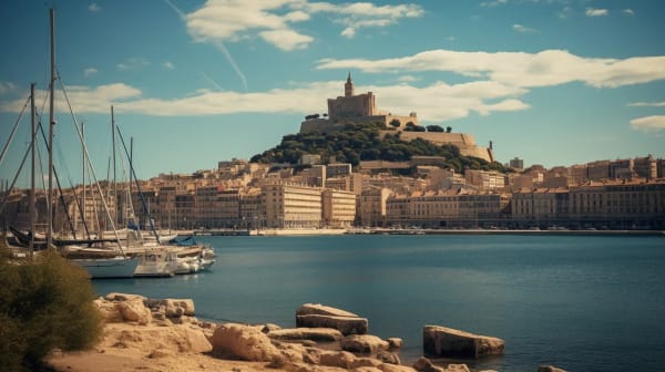 Marseille eSIM illustration