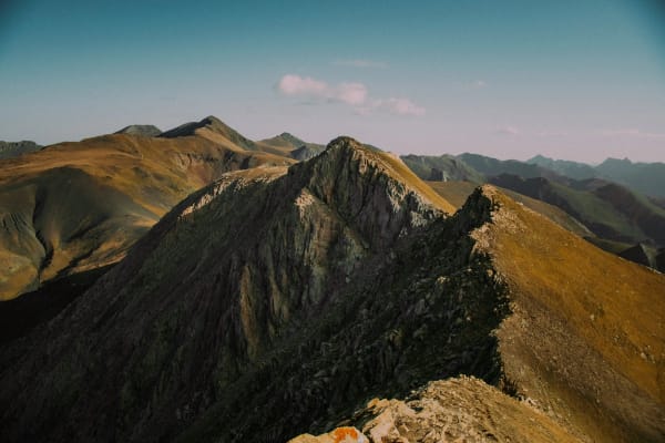 Pyrenees Mountains eSIM illustration