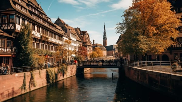Strasbourg eSIM illustration