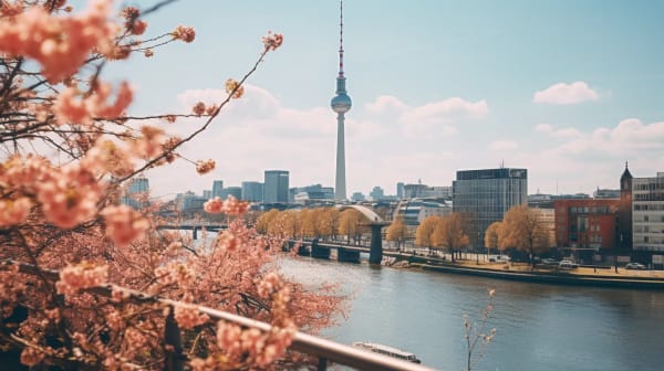 Berlin eSIM illustration