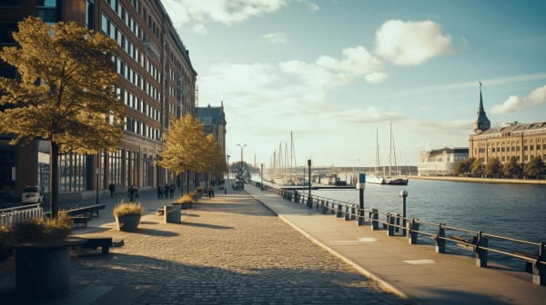 Hamburg eSIM illustration