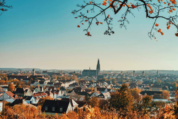 Regensburg eSIM illustration