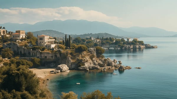 Corfu eSIM illustration