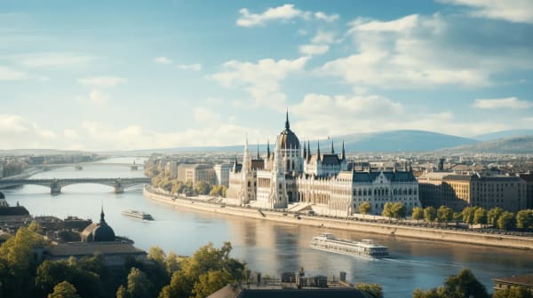 Budapest eSIM illustration