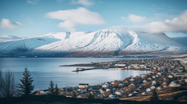 Akureyri eSIM illustration