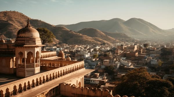 Jaipur eSIM illustration