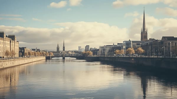 Dublin eSIM illustration