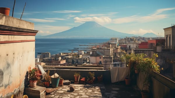 Naples eSIM illustration