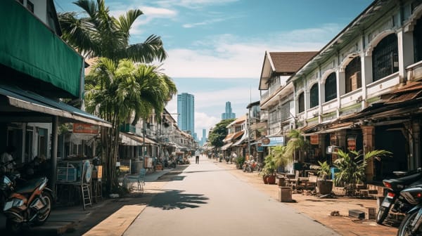 George Town eSIM illustration