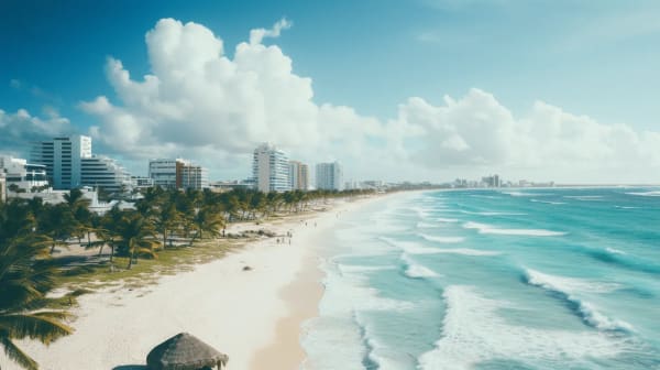 Cancun eSIM illustration