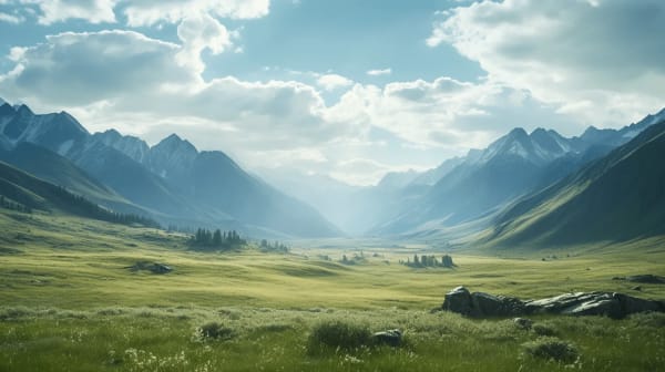 Altai Mountains eSIM illustration