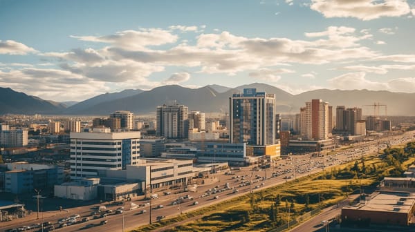 Ulaanbaatar eSIM illustration