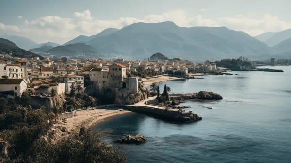 Budva eSIM illustration