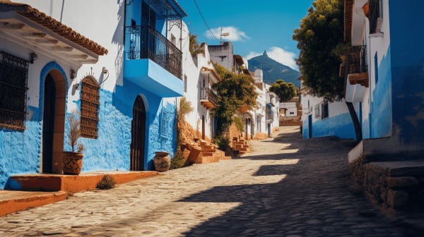 Chefchaouen eSIM illustration