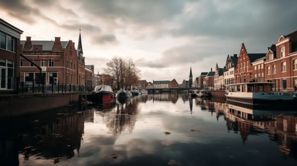 Groningen eSIM illustration