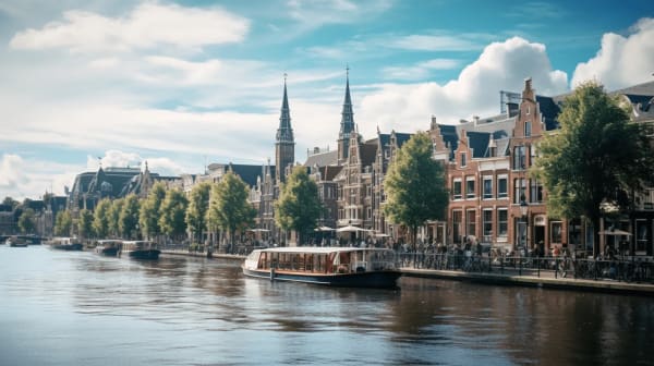 Haarlem eSIM illustration