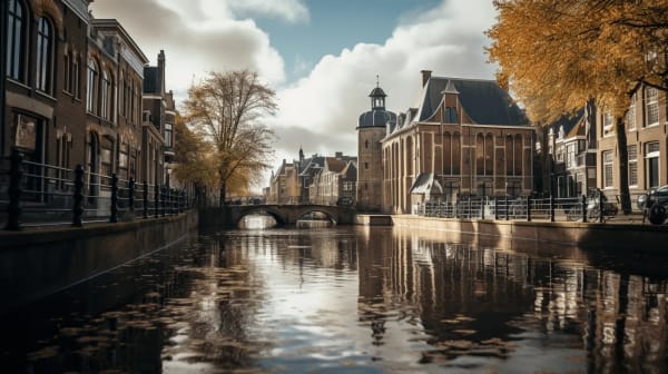 Leiden eSIM illustration