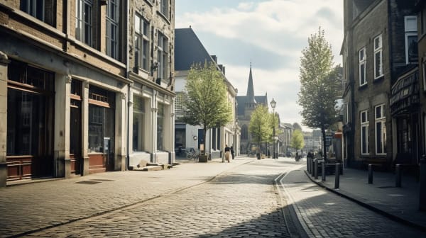 Maastricht eSIM illustration