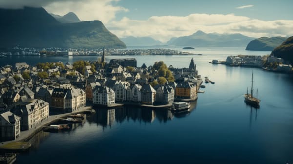 Alesund eSIM illustration