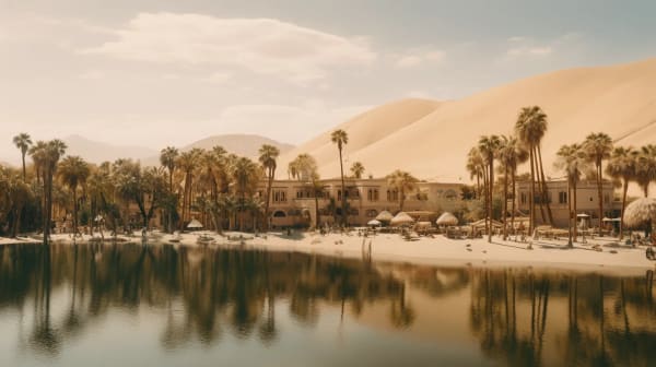 Huacachina eSIM illustration