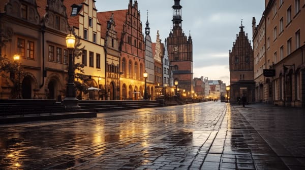Wroclaw eSIM illustration