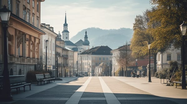 Ljubljana eSIM illustration
