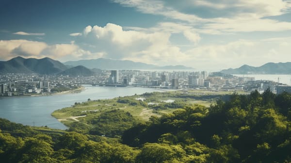 Gwangju eSIM illustration