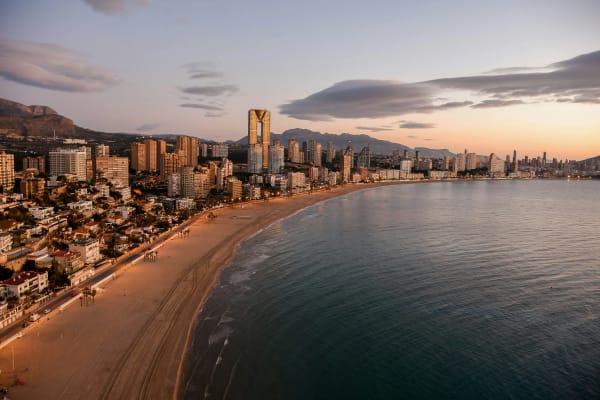 Benidorm eSIM illustration