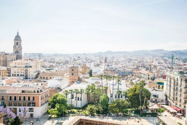 Malaga eSIM illustration
