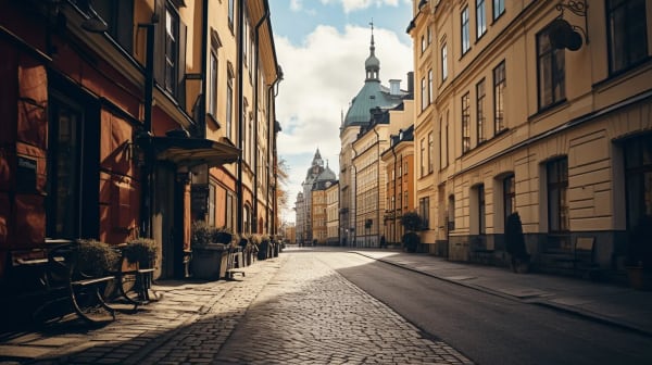 Stockholm eSIM illustration