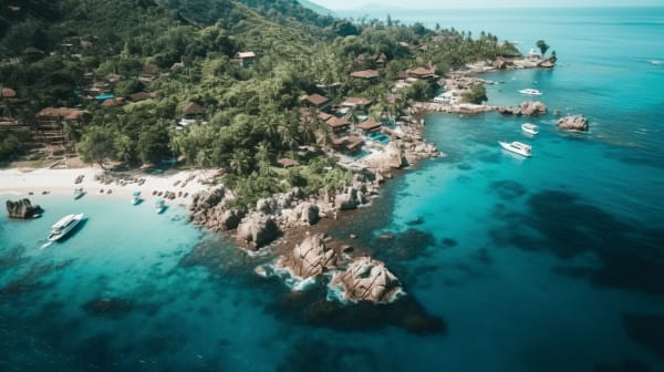 Koh Tao eSIM illustration