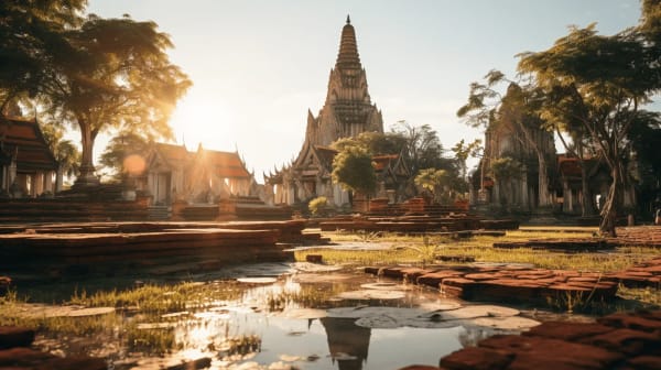 Phra Nakhon Si Ayutthaya eSIM illustration