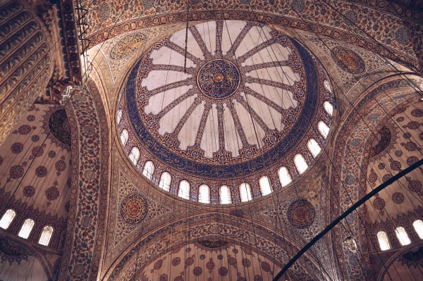 The Blue Mosque eSIM illustration