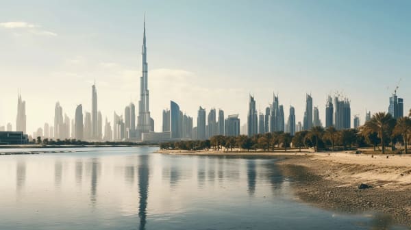 Dubai eSIM illustration