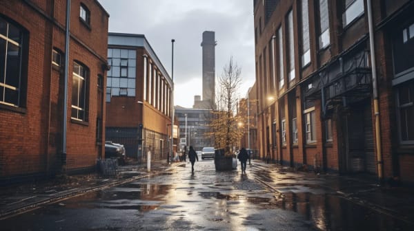 Manchester eSIM illustration