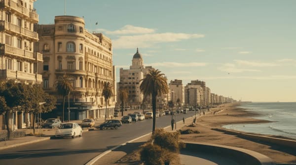 Montevideo eSIM illustration