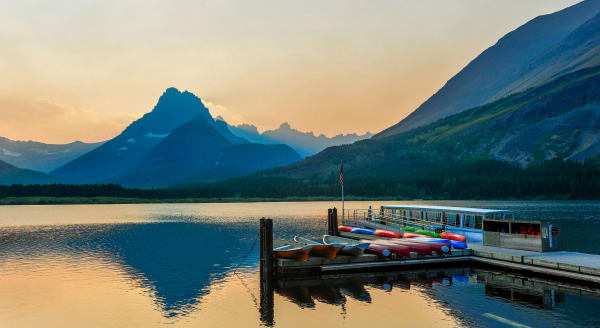 Glacier National Park eSIM illustration