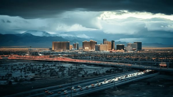 Las Vegas eSIM illustration