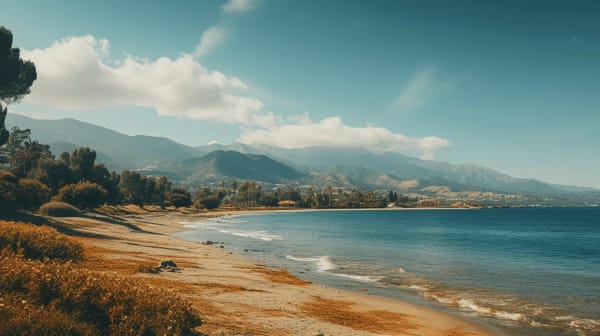 Santa Barbara eSIM illustration