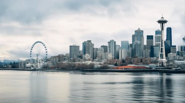 Seattle eSIM illustration