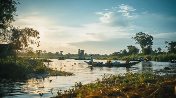 Mekong River Delta eSIM illustration
