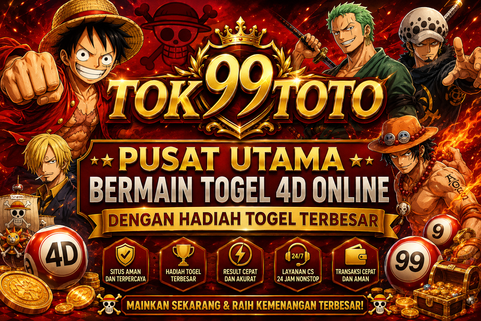 TOK99TOTO: Pusat Utama Bermain Togel 4D Online Dengan Hadiah Togel Terbesar