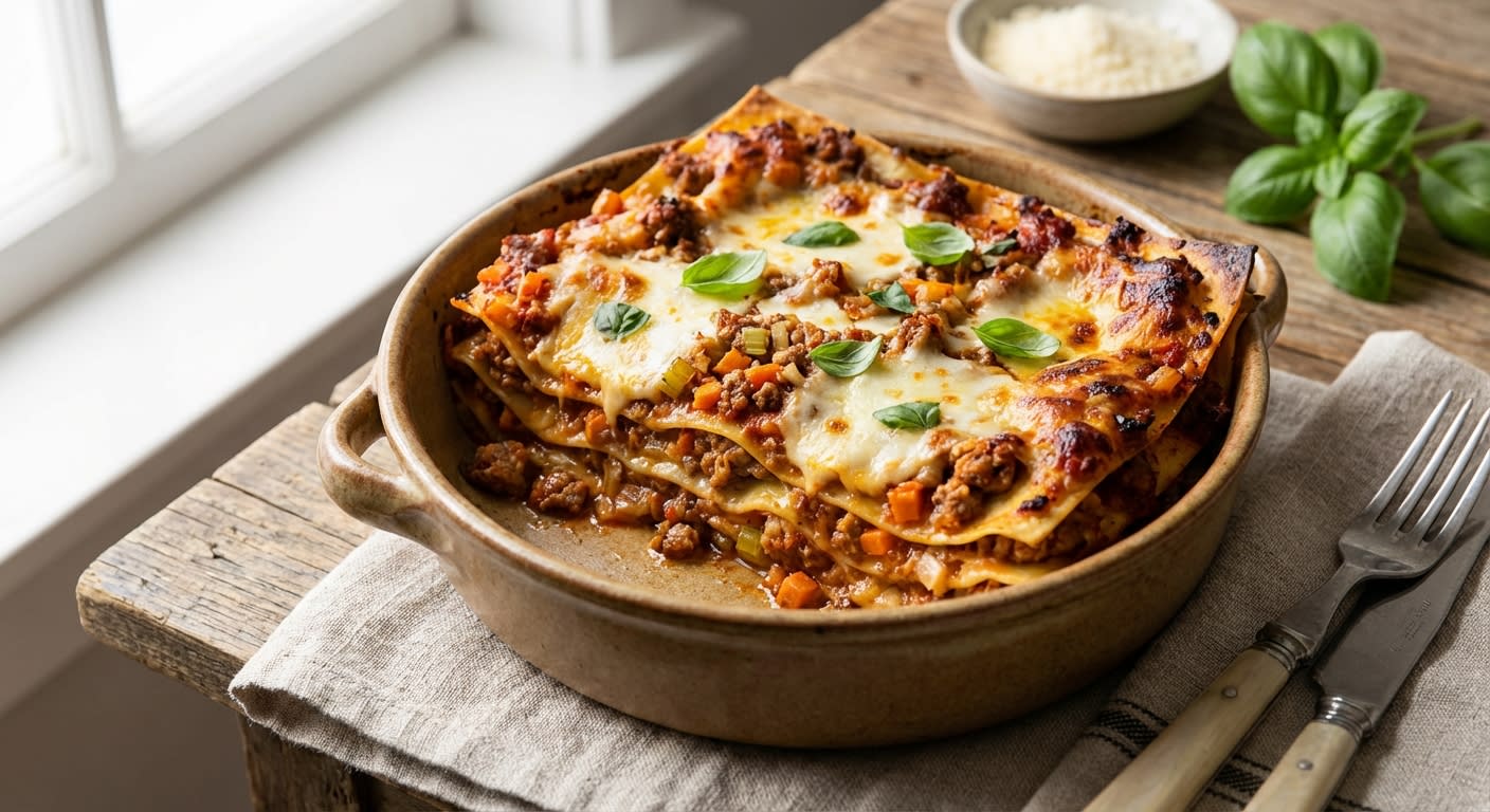 Lasagna Bolognese: A Symphony of Comfort