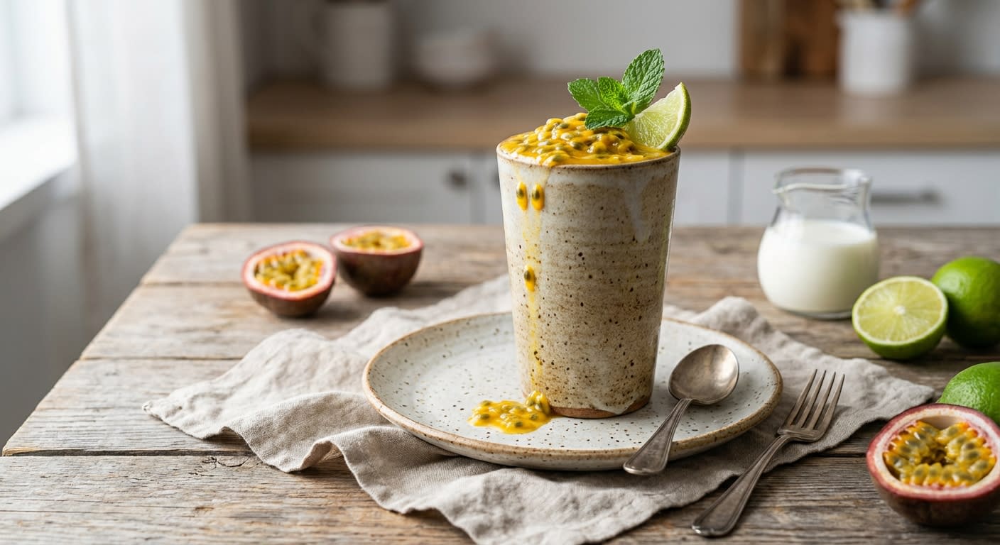 Passion Fruit Batido