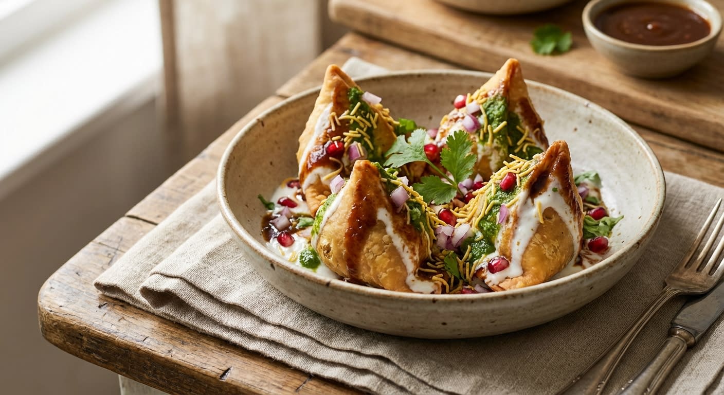 Samosa Chaat