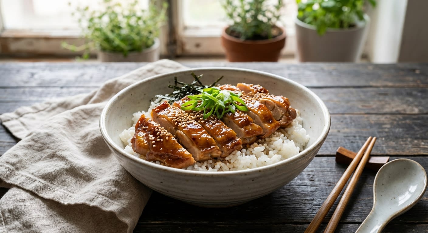 Teriyaki Chicken Donburi