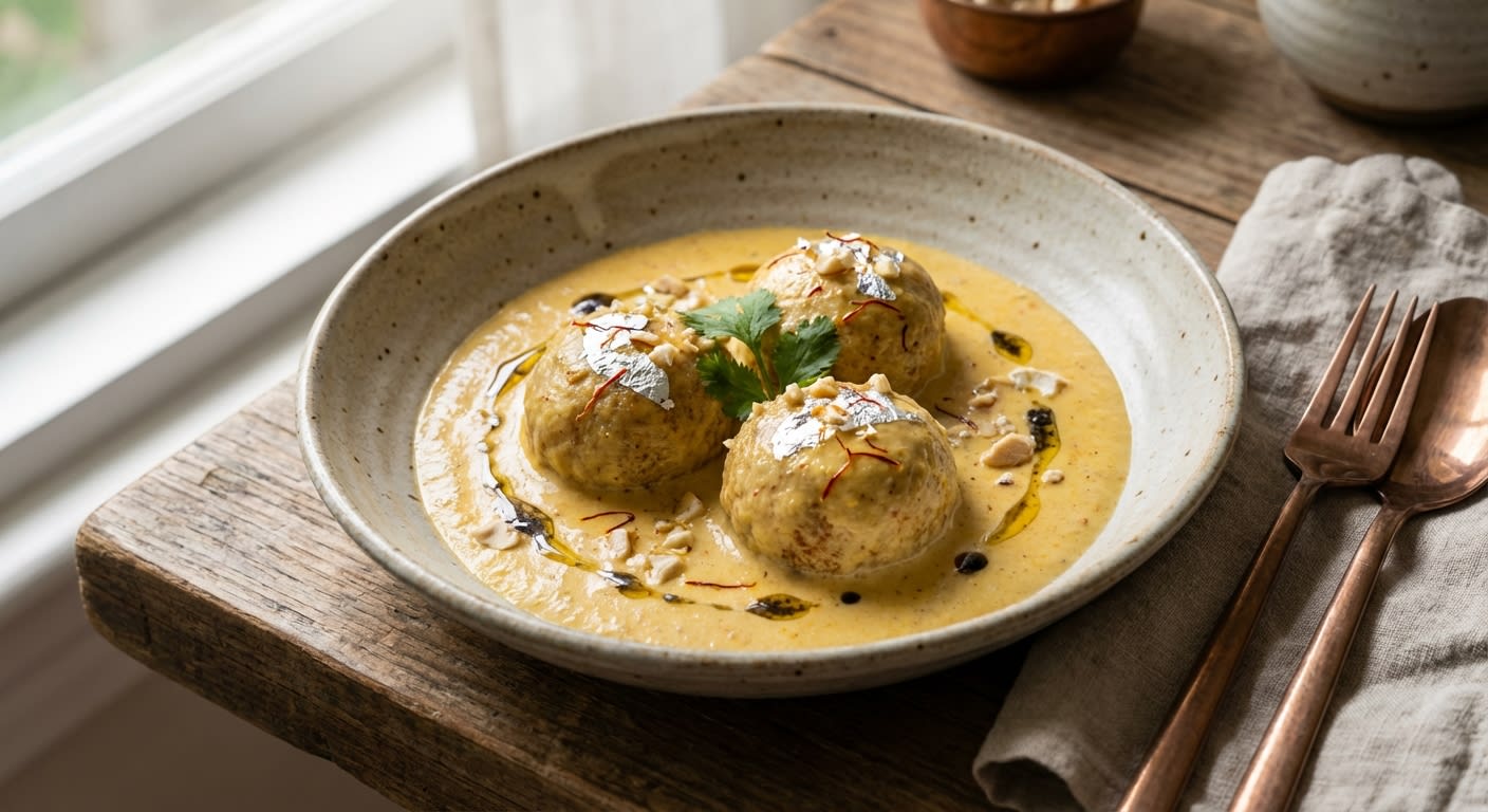 Zaffrani Truffle Malai Kofta