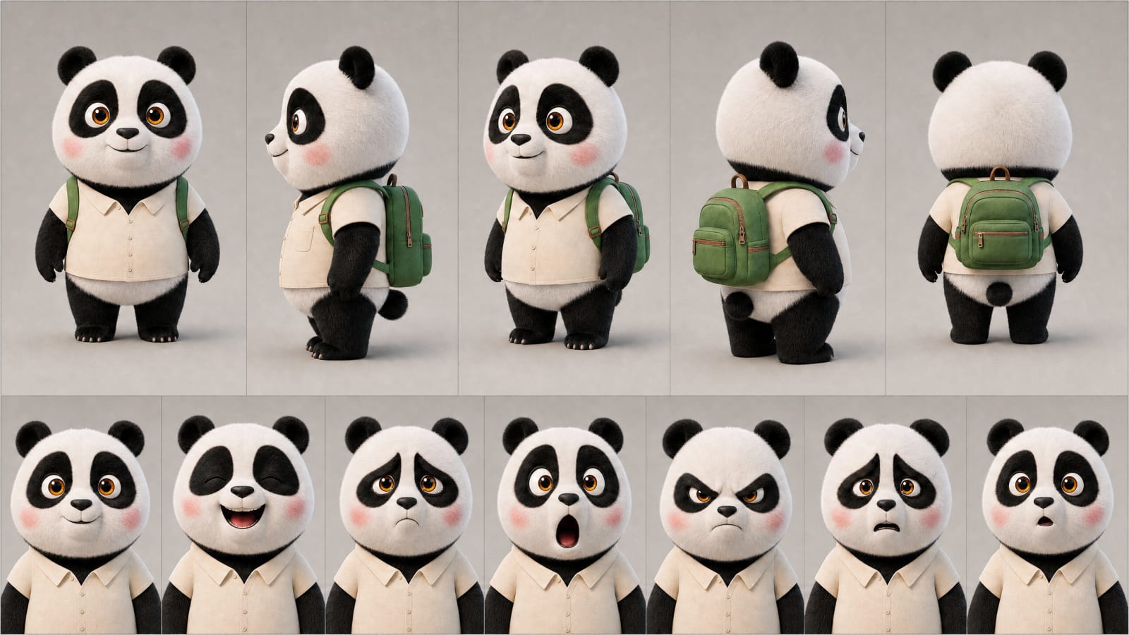 Bao turnaround and expression sheet