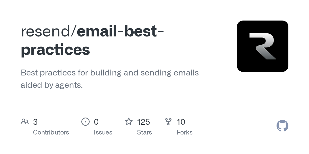 Best practices for building and sending emails aided by agents.