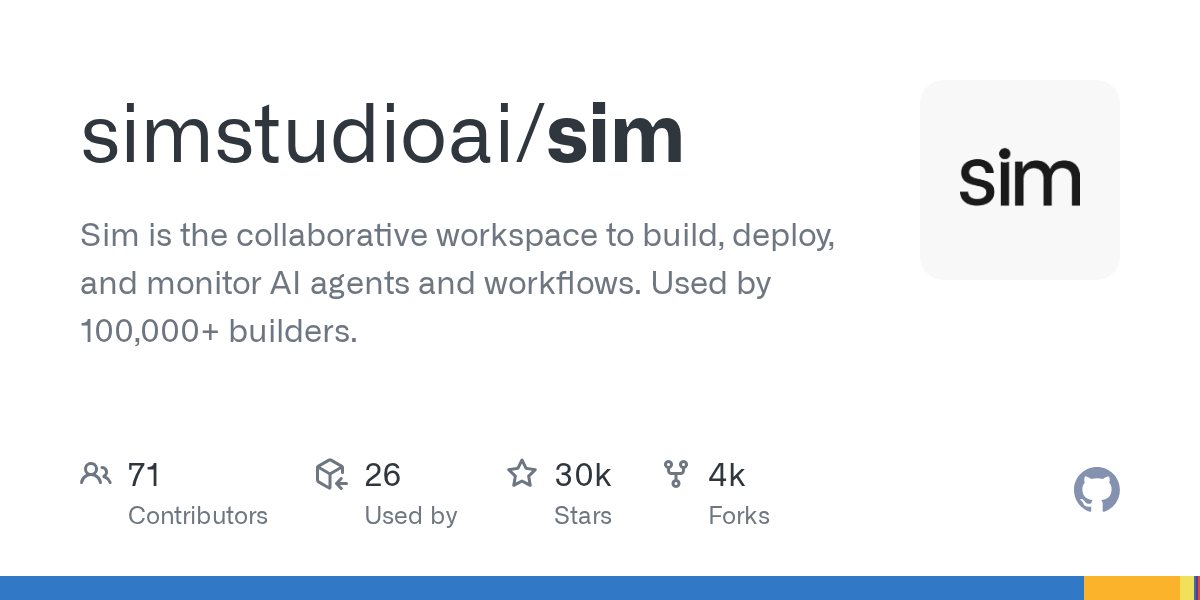 Sim powers AI workflows for 100,000+ builders.